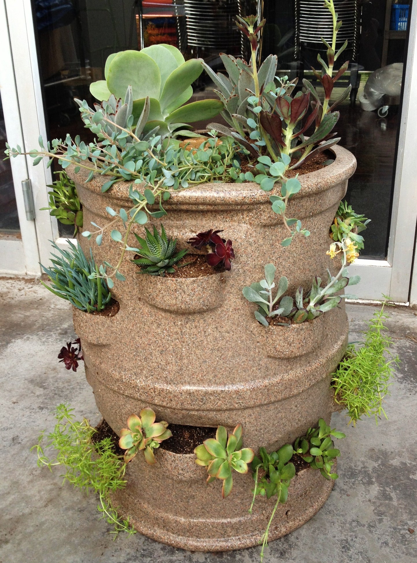 Pocket Planter With 5-Wheel Dolly Cart