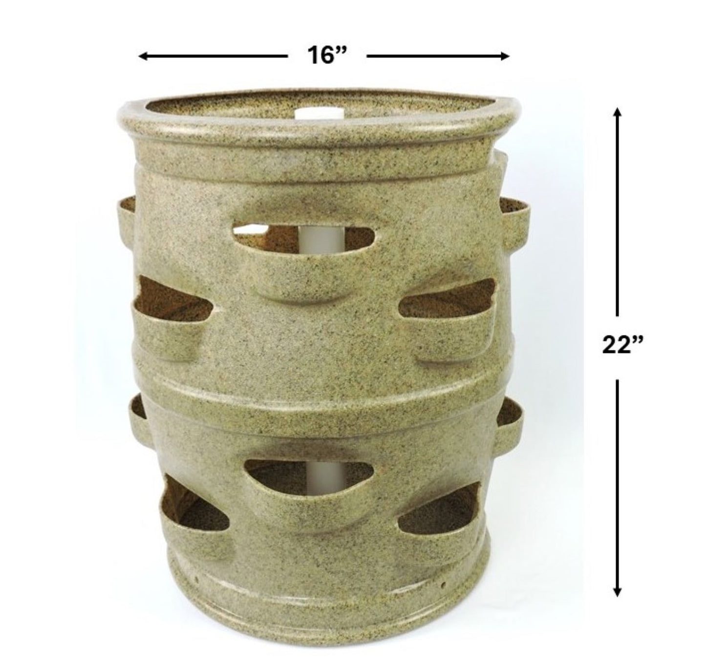 Pocket Planter With 5-Wheel Dolly Cart
